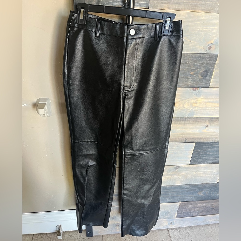 PRINCESS POLLY MACEY PANTS - BLACK